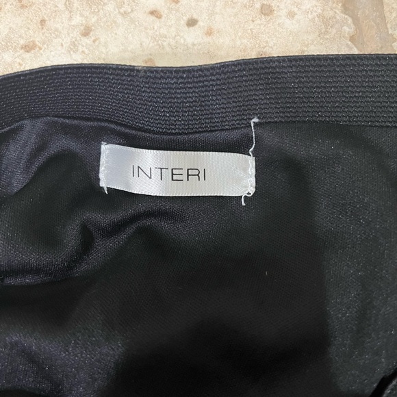 Interi Sequin gold and black mini skirt size small - Picture 3 of 5